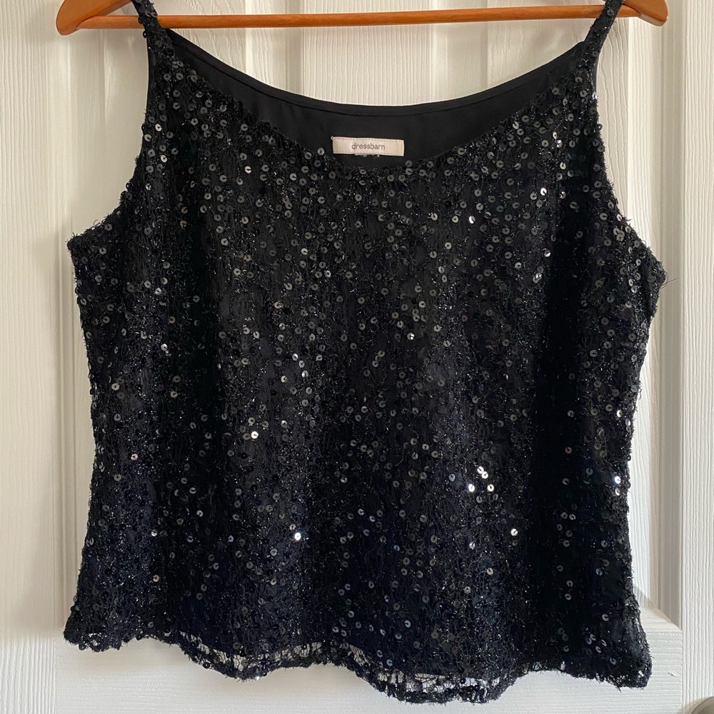 vintage Sequinned top